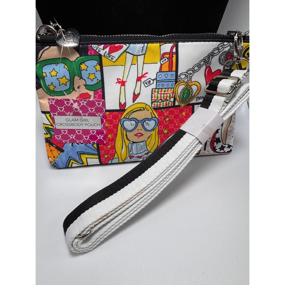 Brighton Glam Girl Crossbody Pouch Tom Clancy Pop Art NWT